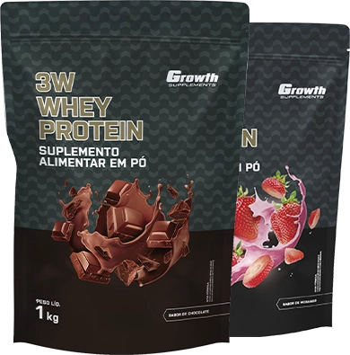 3W Whey Protein (1kg) - Growth Supplements