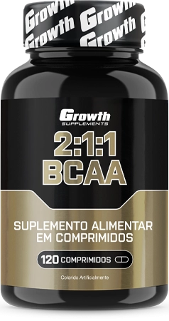 BCAA 2:1:1 - 120 COMPRIMIDOS TAB - GROWTH SUPPLEMENTS