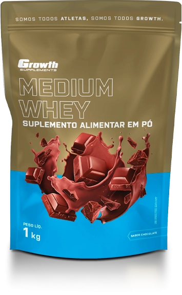 Medium Whey Protein (1kg) - Growth Supplements