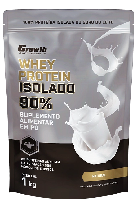 (TOP) Whey Protein Isolado (1KG) - Growth Supplements